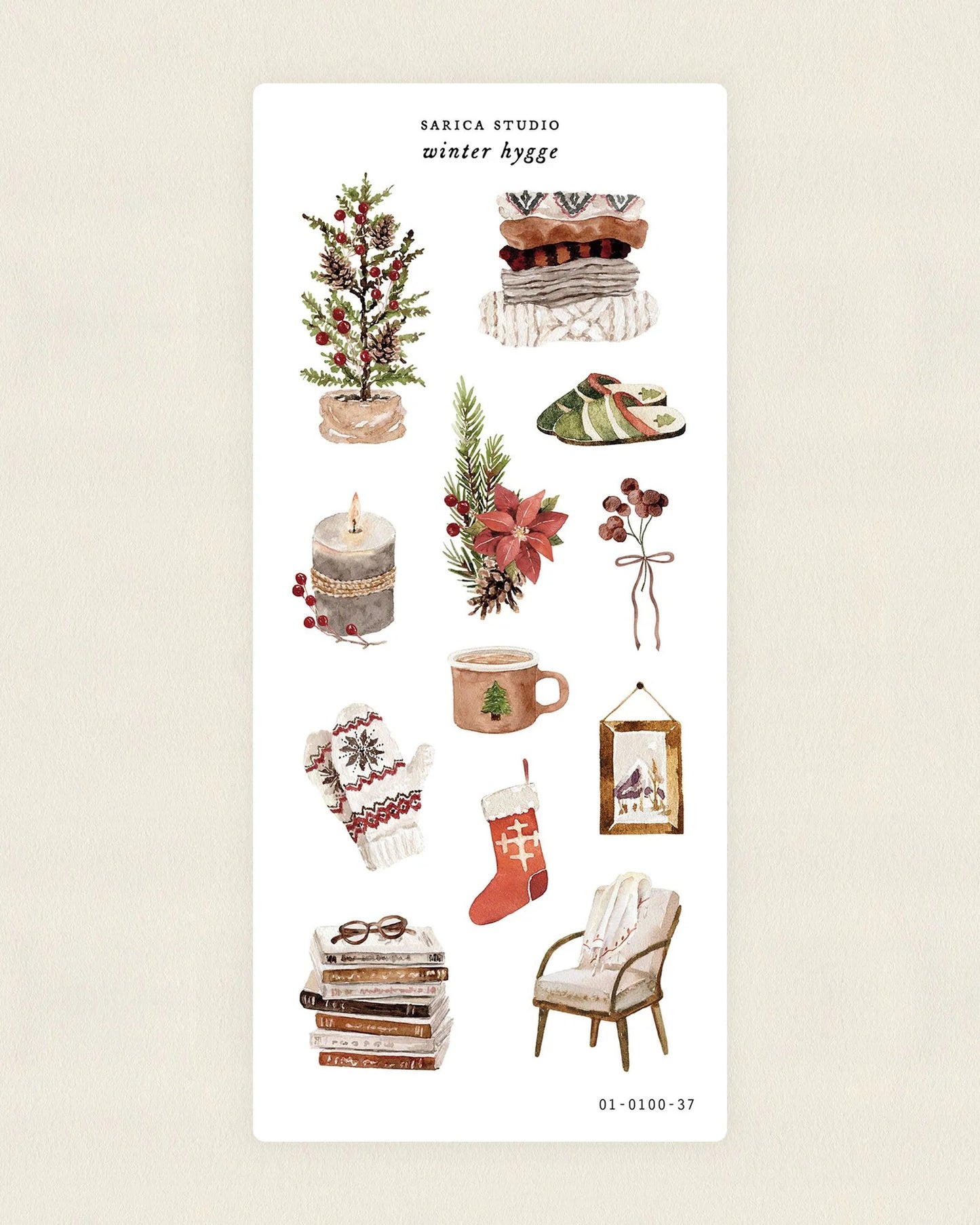 Winter Hygge Sticker