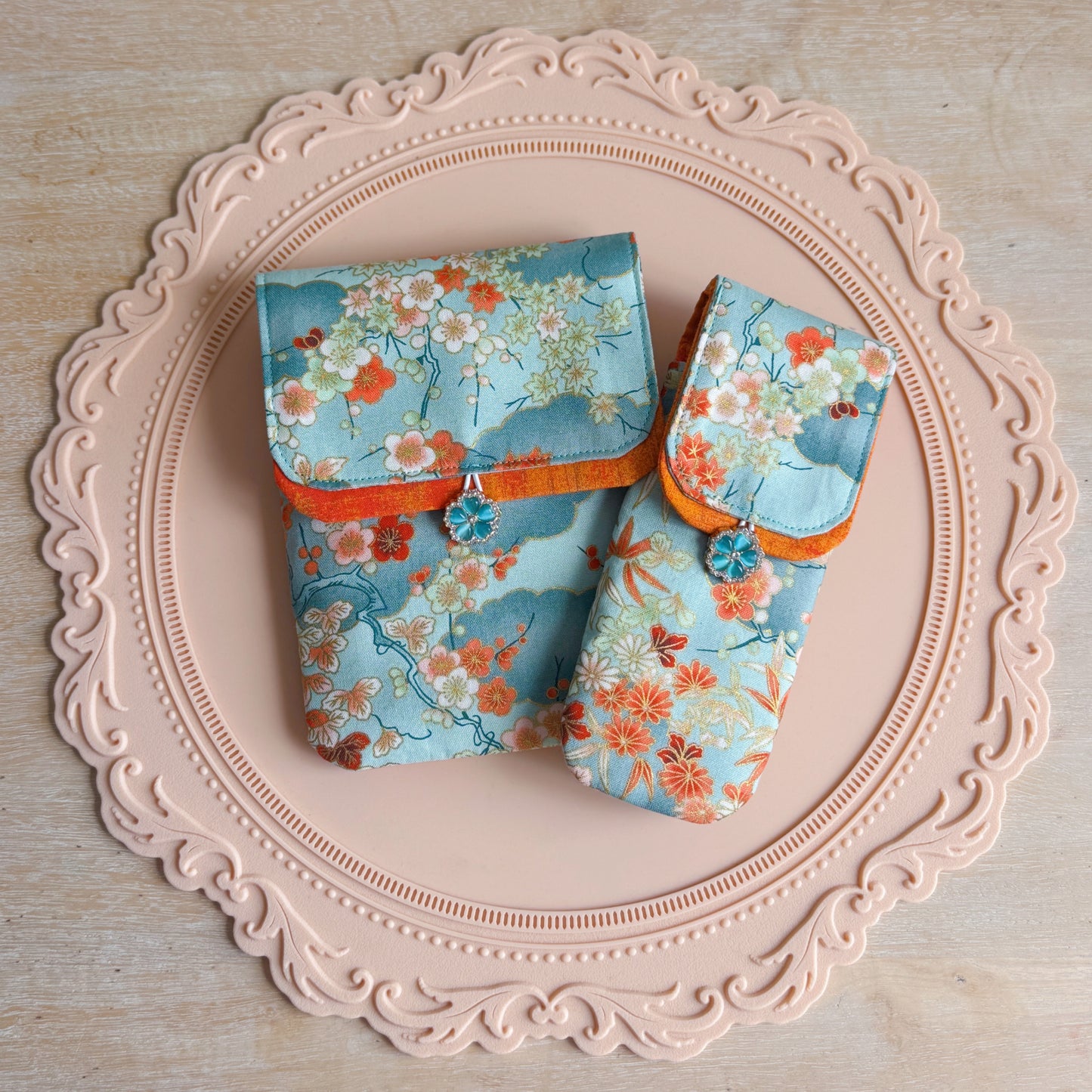 Handmade 6 Slot Momiji Pen Case