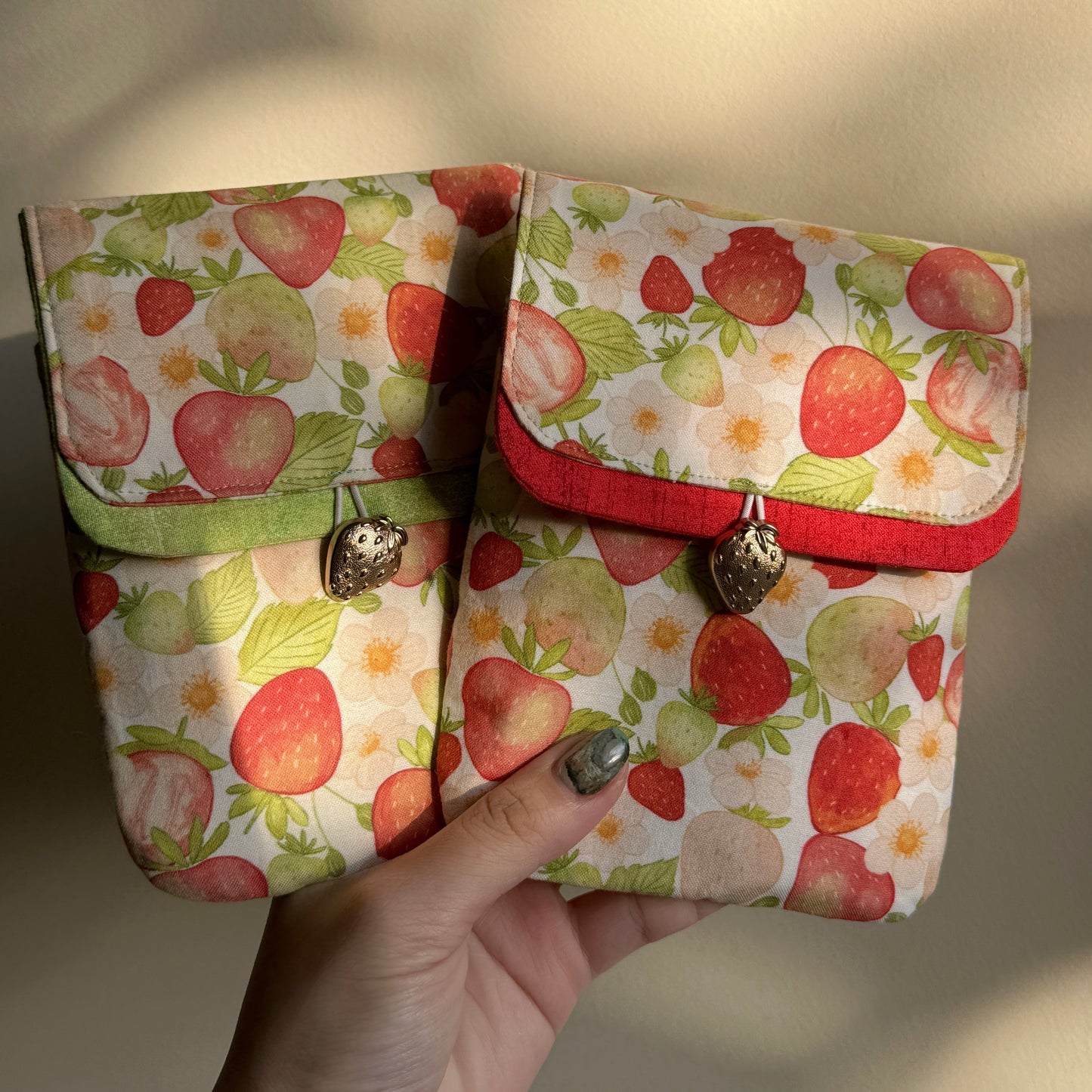 Custom Strawberry Jam 6 Slot Pen Case