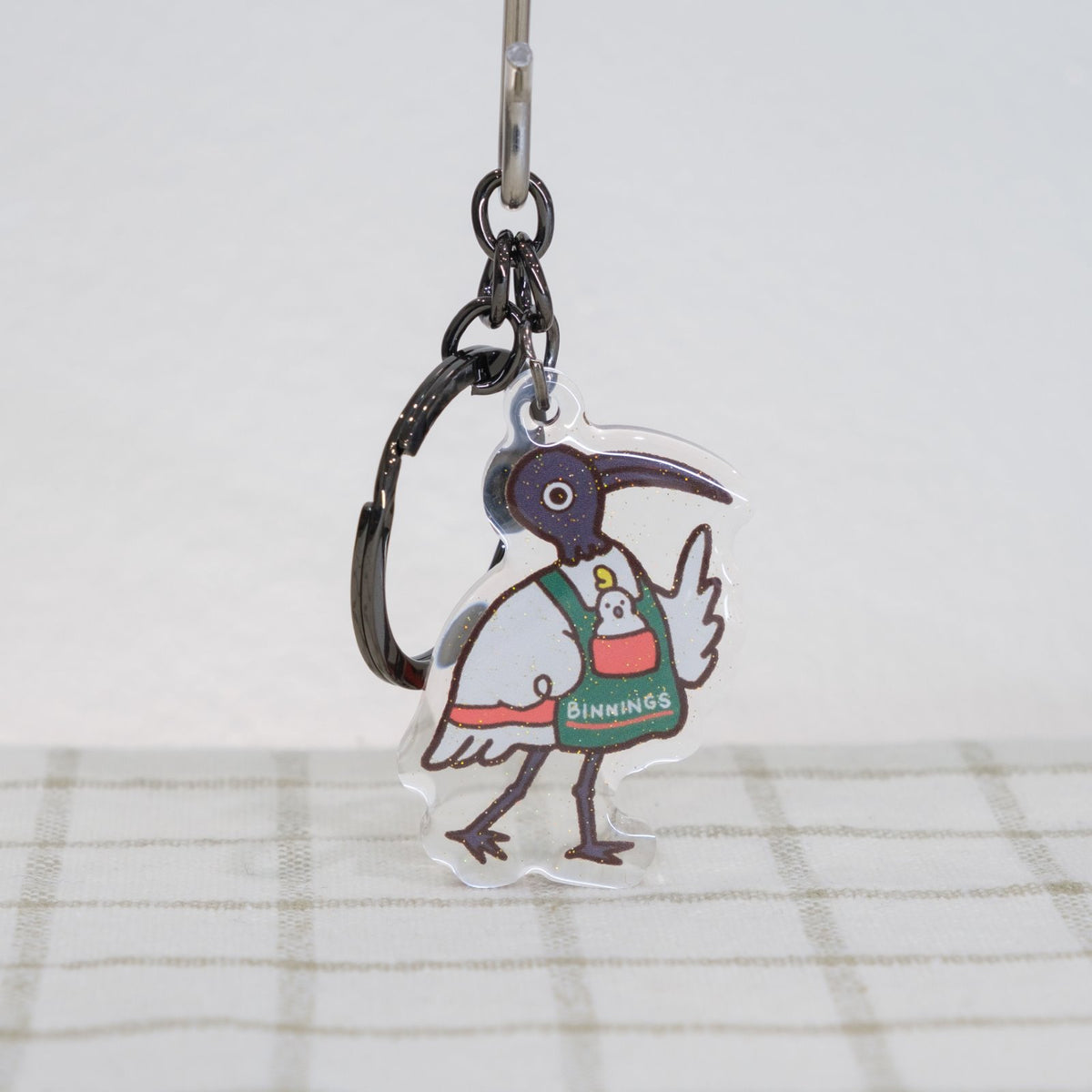 Bin Chicken Binnings Keychain