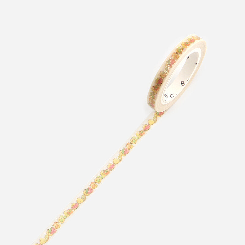 Fruits & Chick - Washi Tape