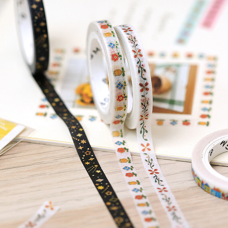 Star Dust Foil Stamped Washi Tape