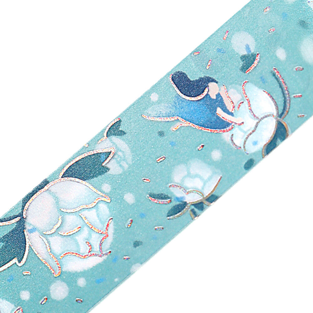 Blue Dream Foil Stamped Washi Tape