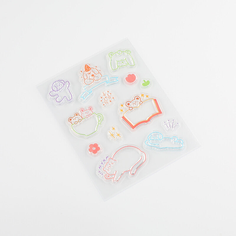 BGM Clear Stamp - Fluff Land