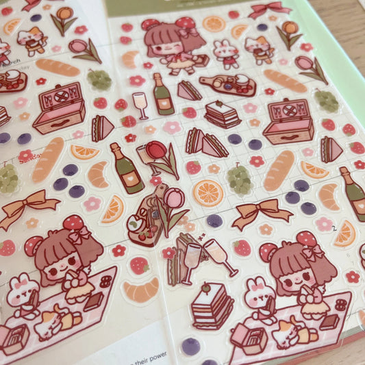 A Lovely Picnic: Sticker Sheet