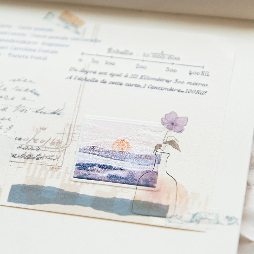 Travel Postcards Pop-Up Stickers