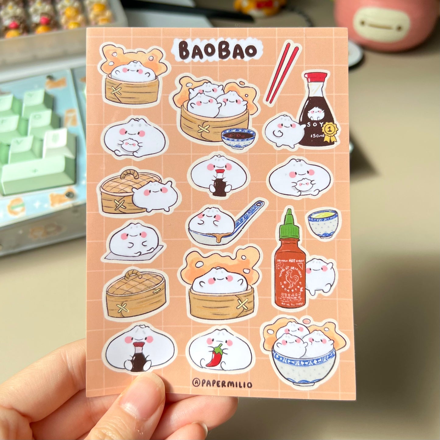 Bao Bao Sticker Sheet