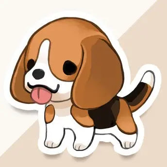 Beagle Vinyl Sticker