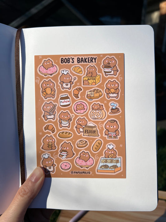 Bob's Bakery Sticker Sheet