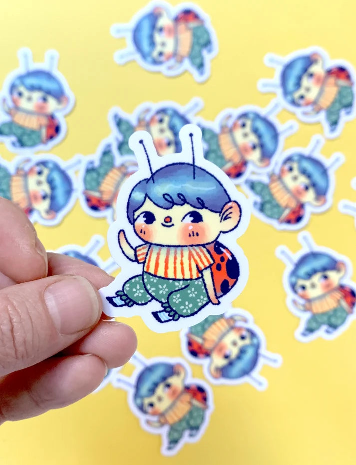 Bug Boy - Vinyl Sticker