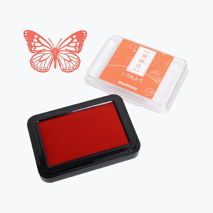 Shachihata Ink Pad - Coral