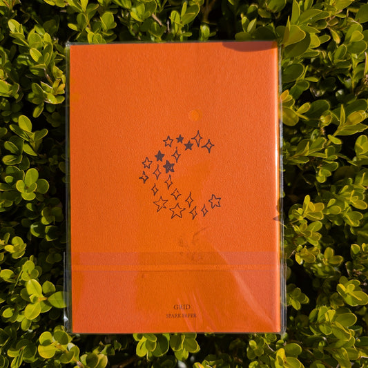 Cafe Crena Spark A6 Notebook - Grid