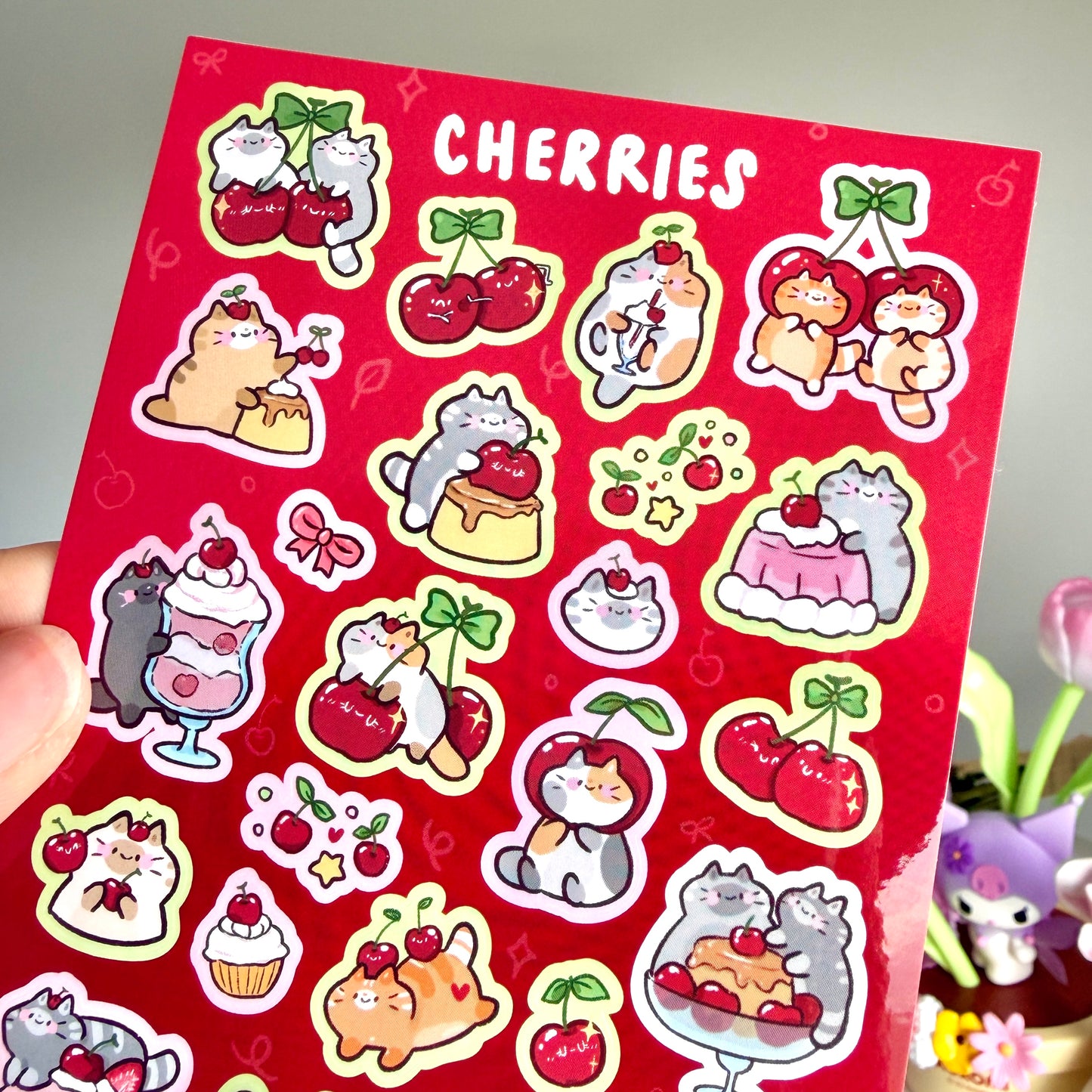 Cherries Sticker Sheet