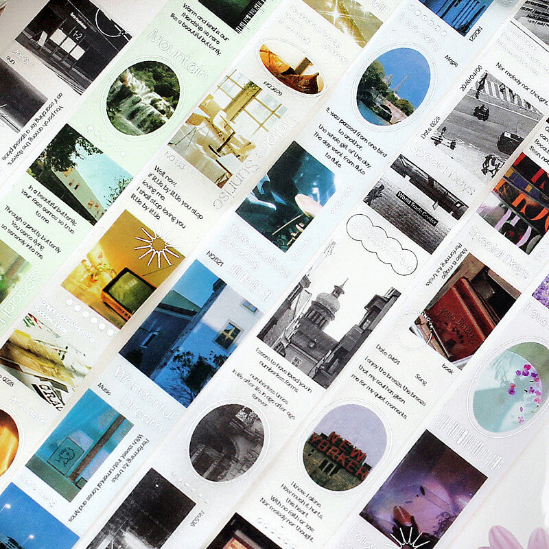 City Colour Silver Foil-stamped Washi Tape