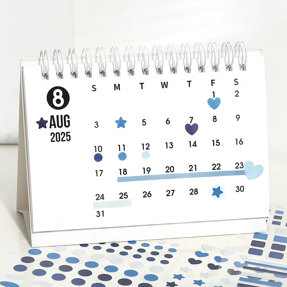 Daily Palette Planner Stickers - Ocean