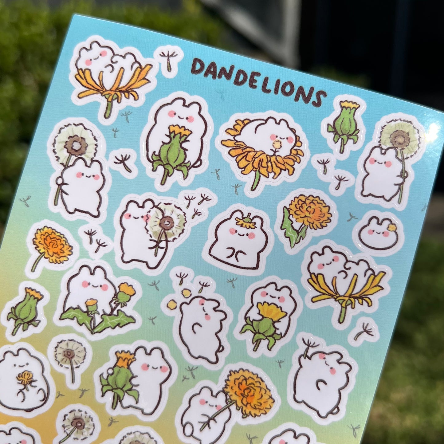 Dandelions Sticker Sheet