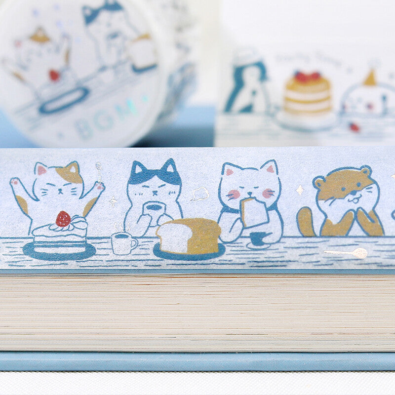 Dinner Party Foil-stamped Washi Tape
