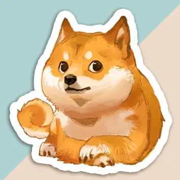 Doge Vinyl Sticker