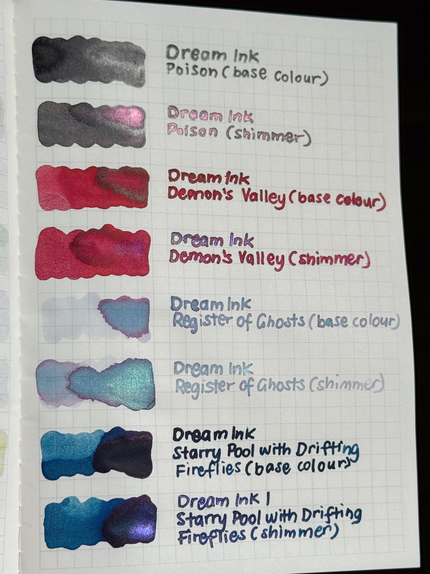 Starry Pool with Drifting Fireflies