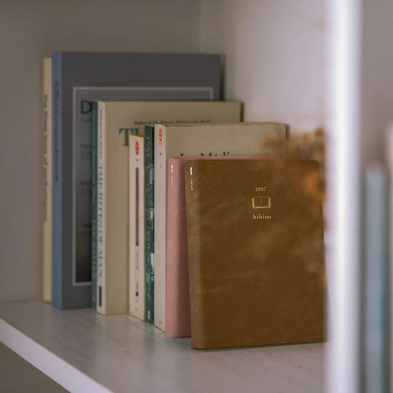 2027 Hibino Diary A6 - Blue Green