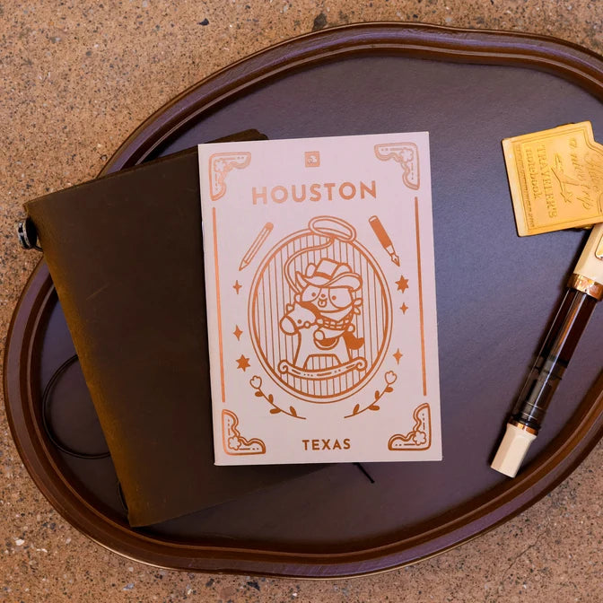 Limited Edition - Houston Corgi Cowboy Passport Journal