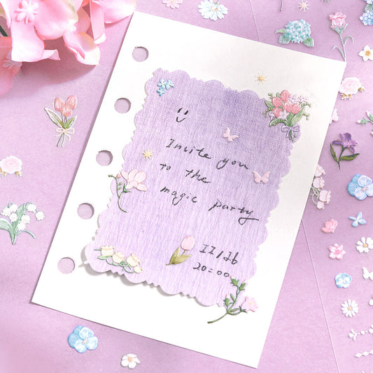 2 Way Icing Stickers - Fluffy Bouquet