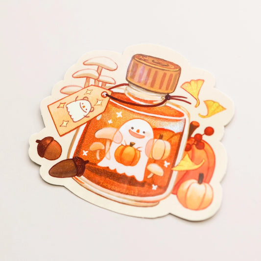 Ink Potion - Autumn Ray Vinyl Sticker (Holographic)