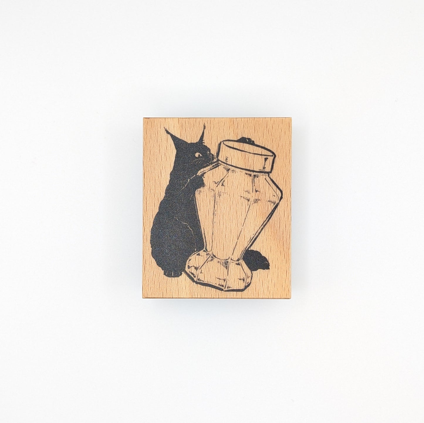 Kitty Ink Wooden Stamp