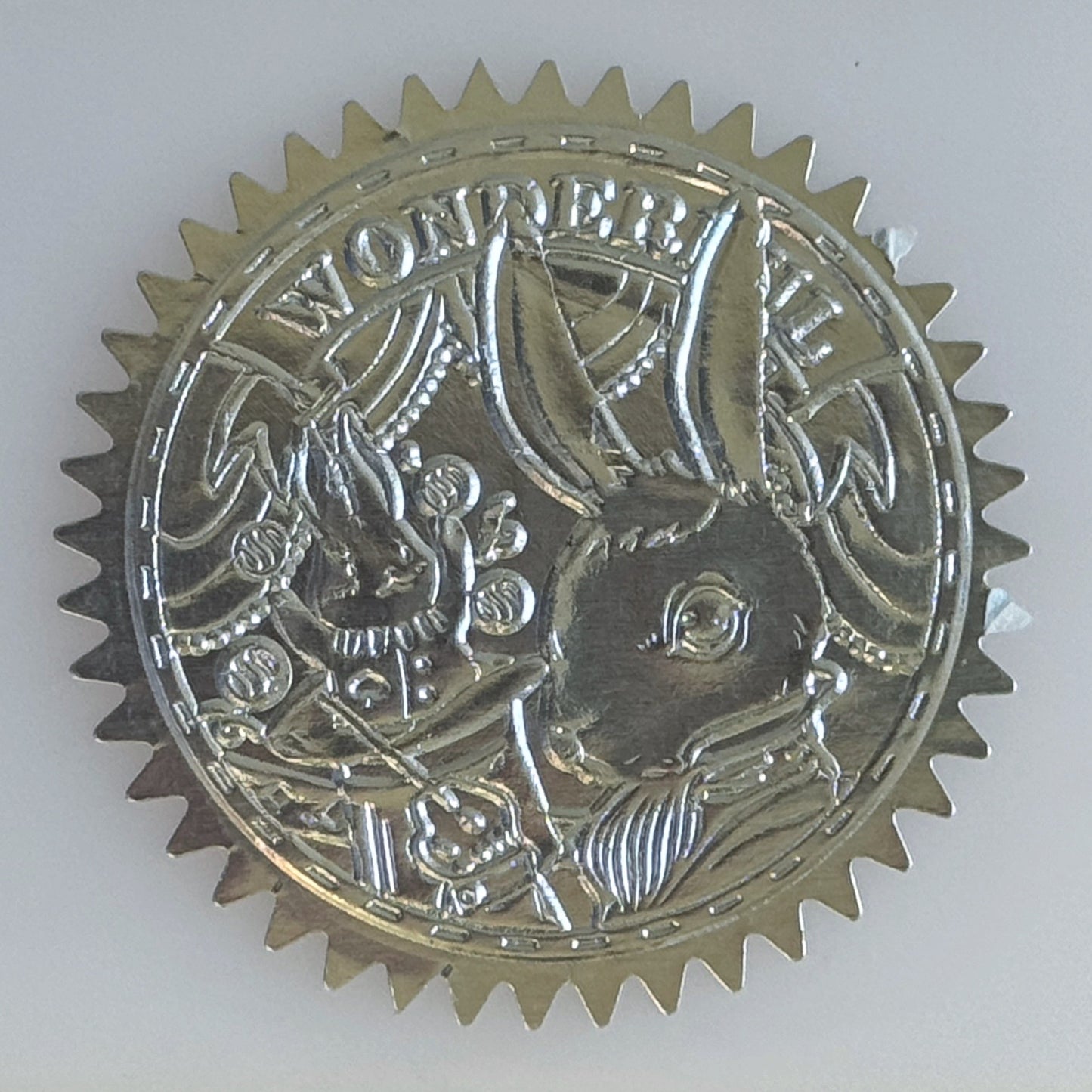 Magician and Rabbit Embossing Stamp