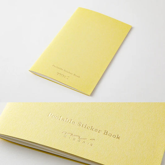 Peelable Sticker Book - Yellow