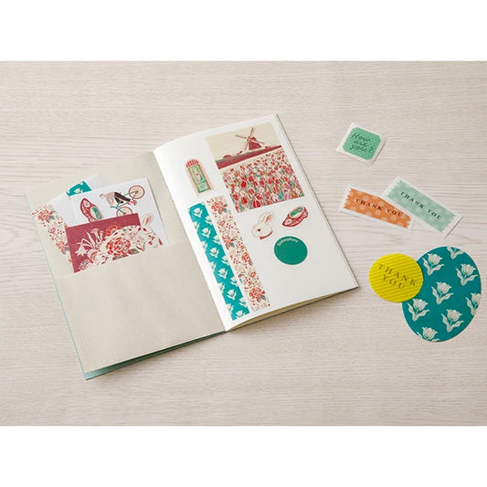 Peelable Sticker Book - Light Blue