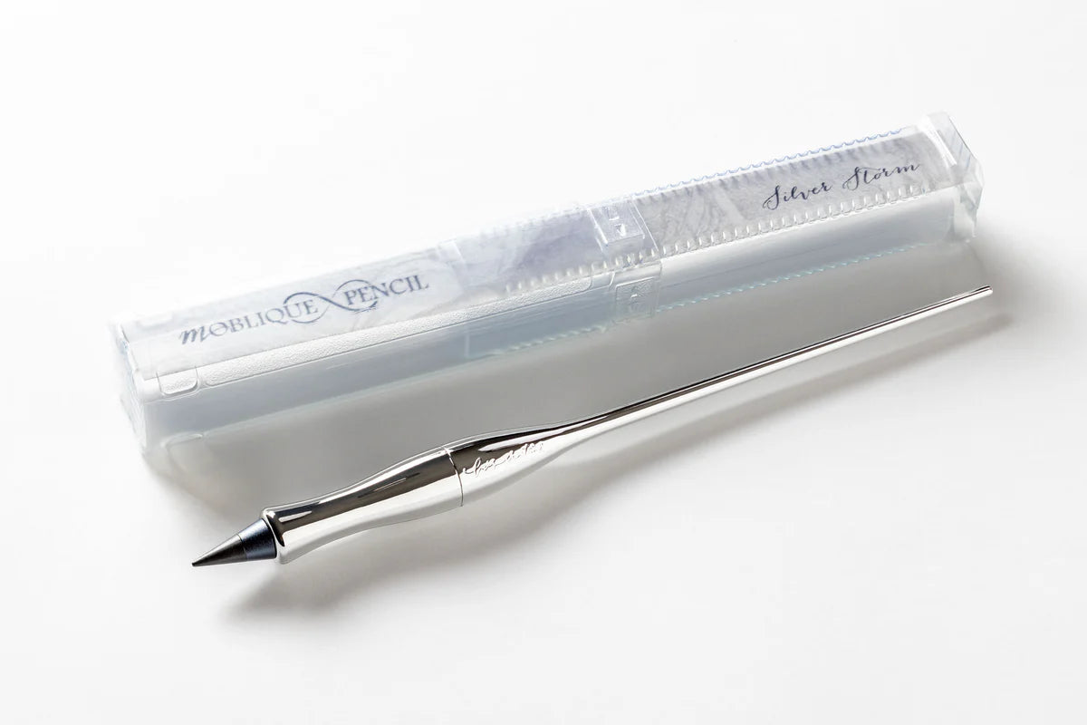 Moblique Pencil - Silver Storm