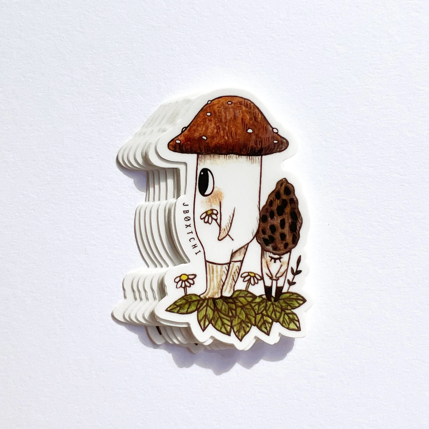Mushroom Die-Cut Sticker