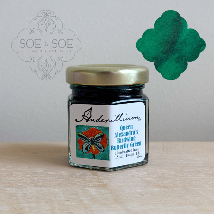 Queen Alexandra's Birdwing Butterfly Green