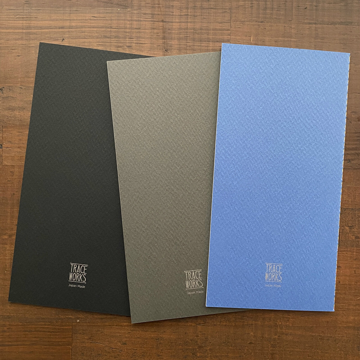 Keep-It A5 Slim Seibundo Dot Inserts (Blue, Black, Grey) - 3 per pack