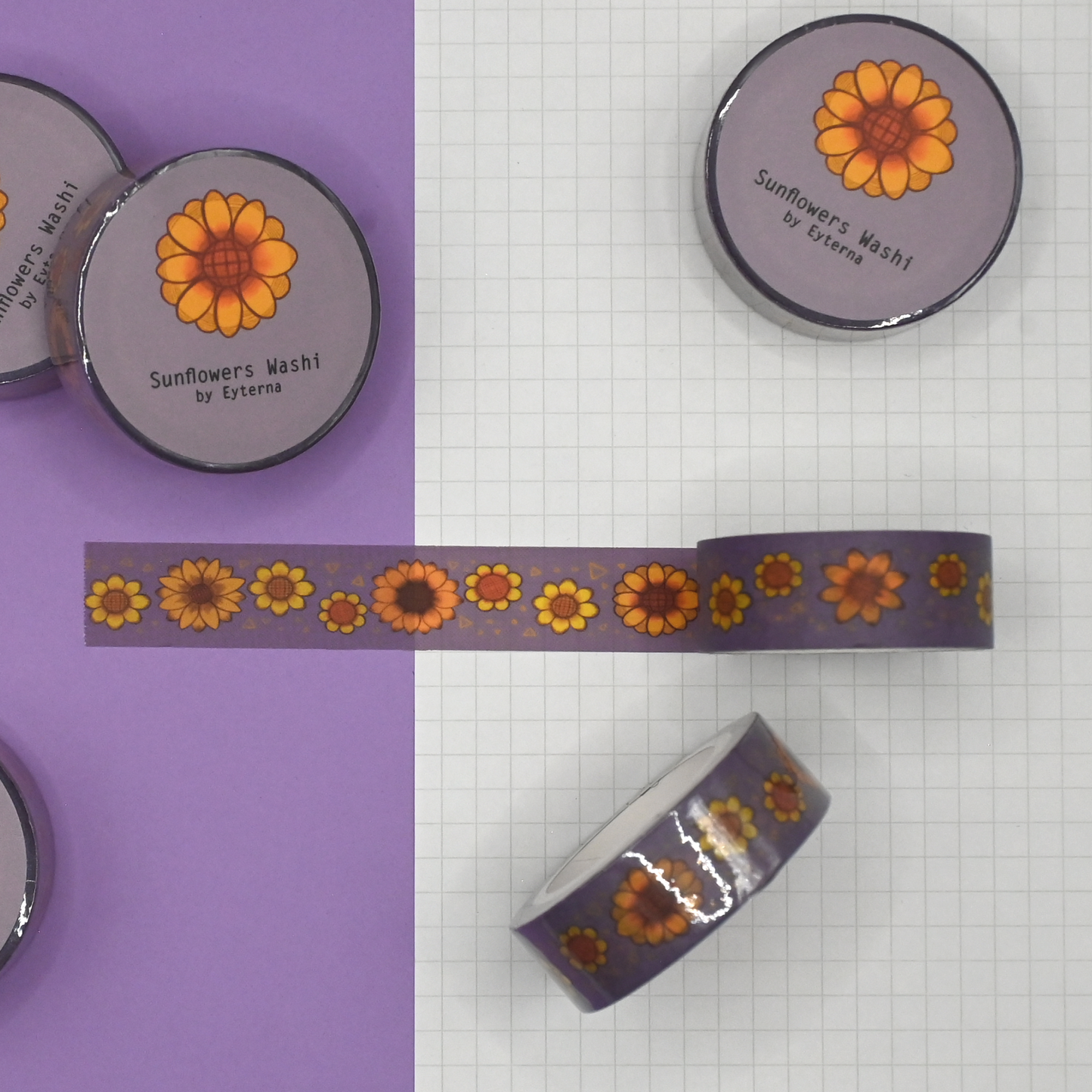 Sunflowers Washi Tape