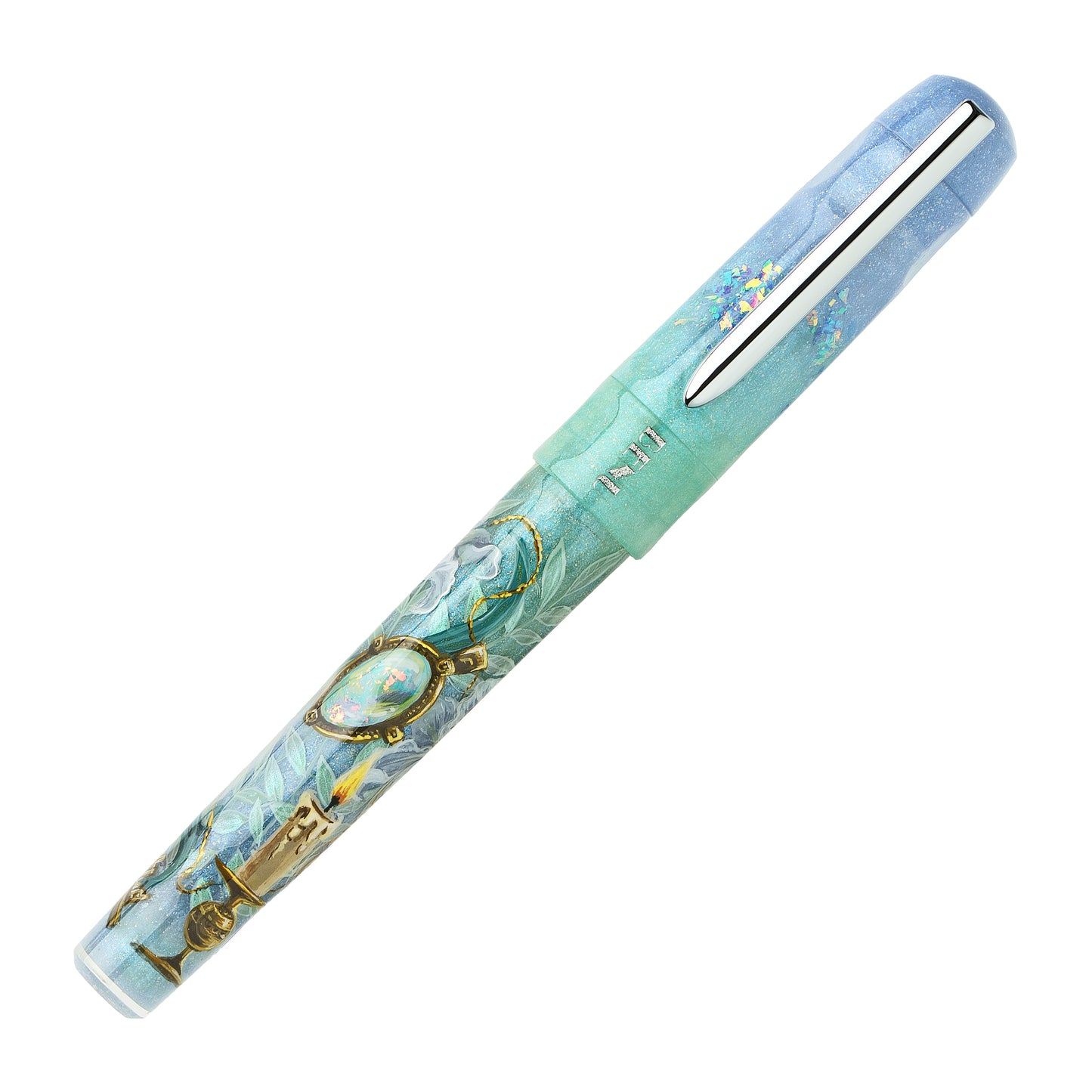 Benu Fountain Pen - White Lily (Talisman Collection)