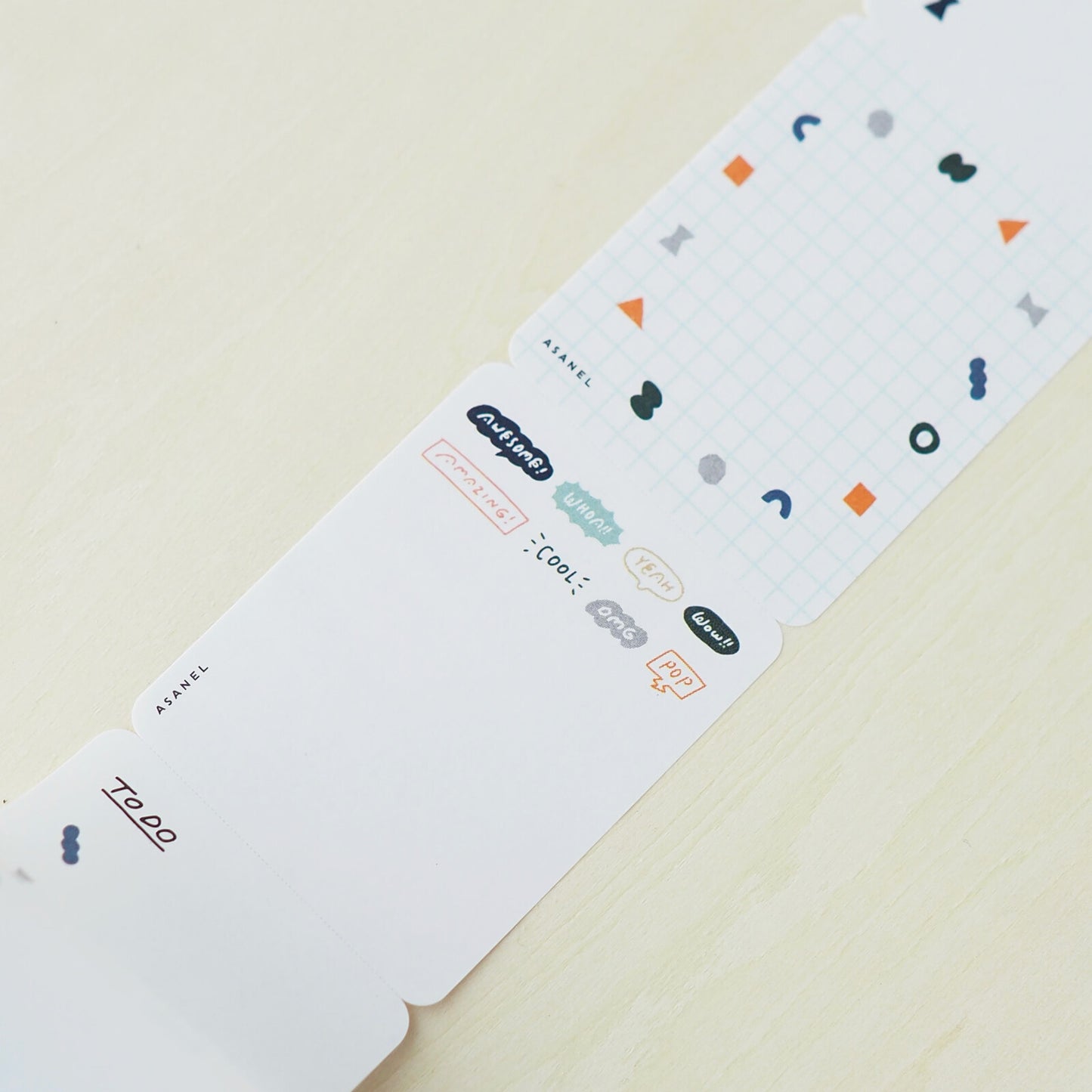 Papier Platz x Asanel Sticky Notes Roll - To Do List