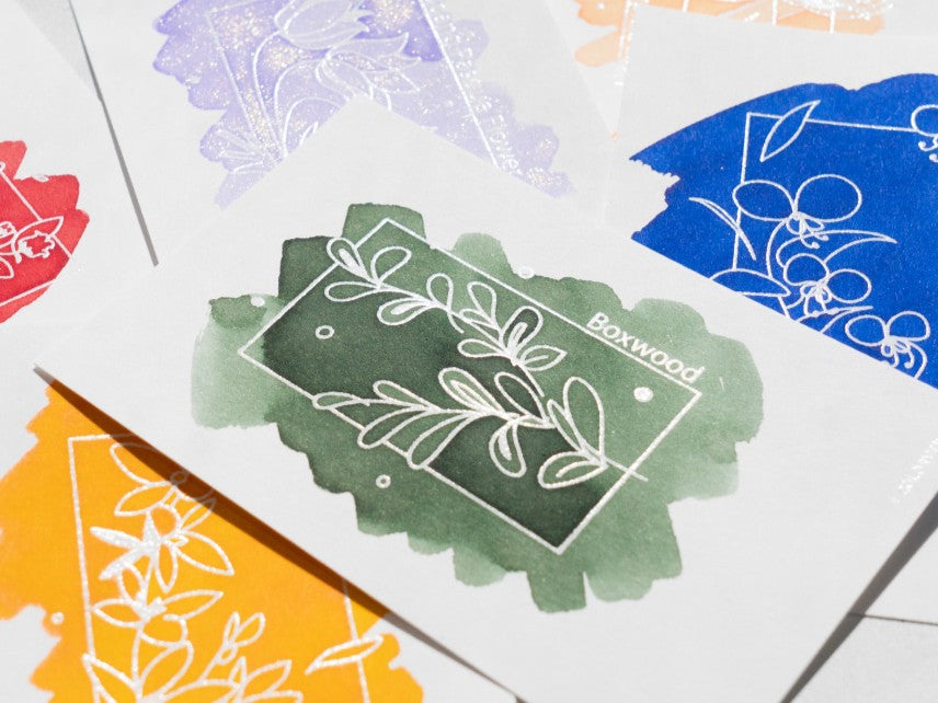 Ink Swatch Card Colorspace Wildflower B