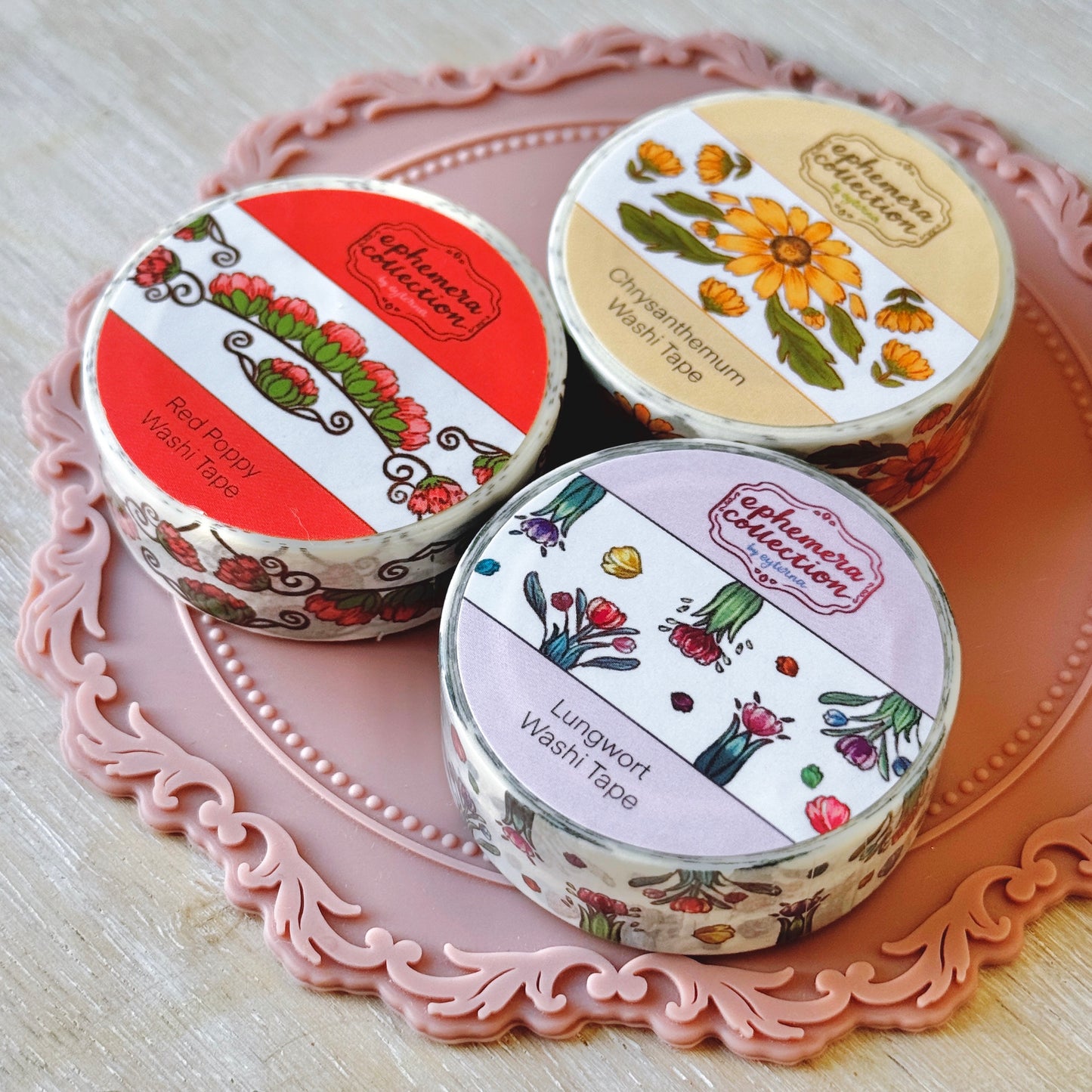 Chrysanthemum Washi Tape