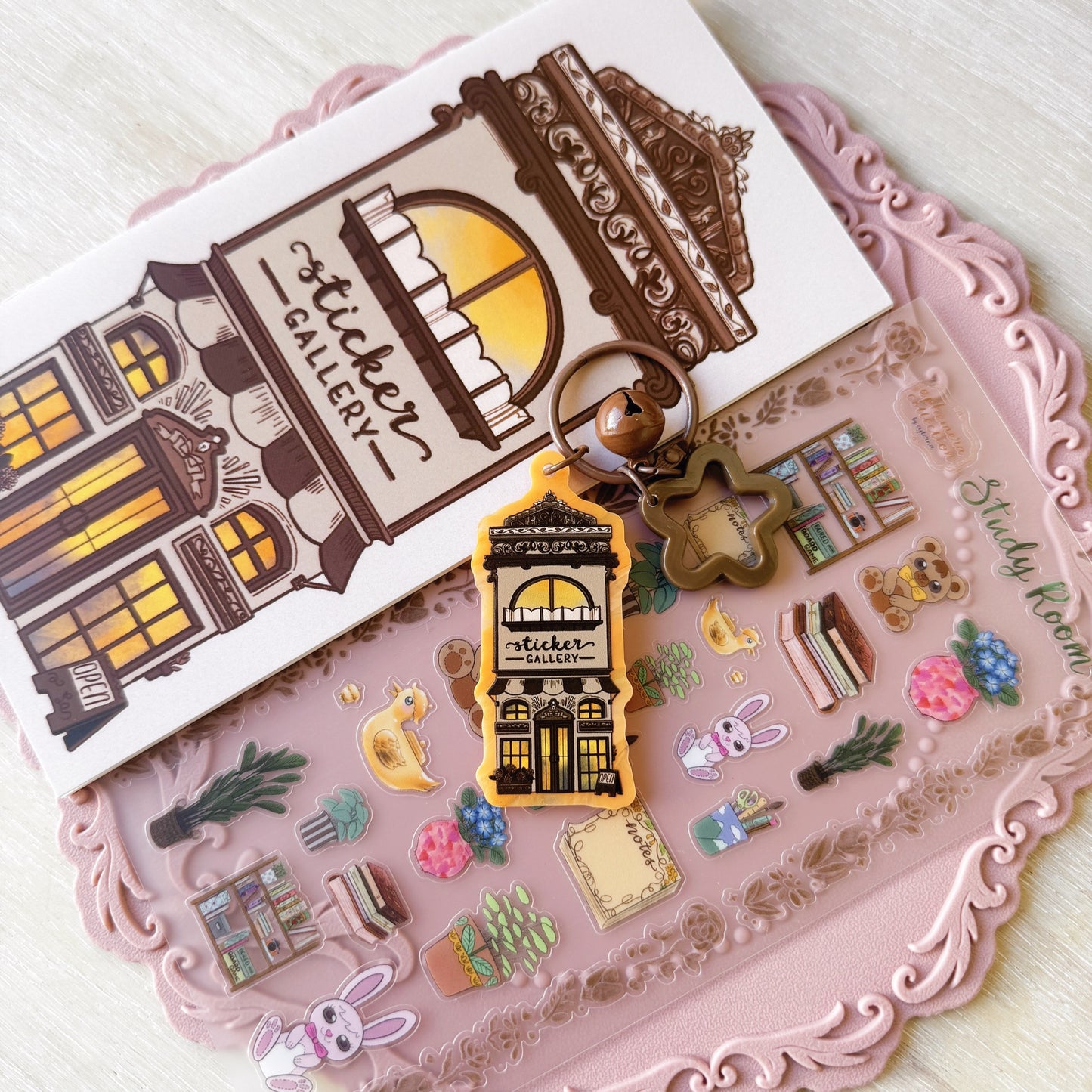Sticker Gallery Keychain