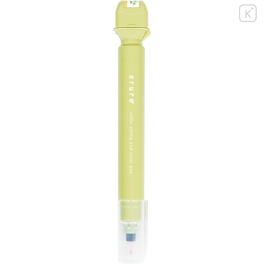 Kutsuwa Cruro Rolling Stamp Pen - Happy Clover