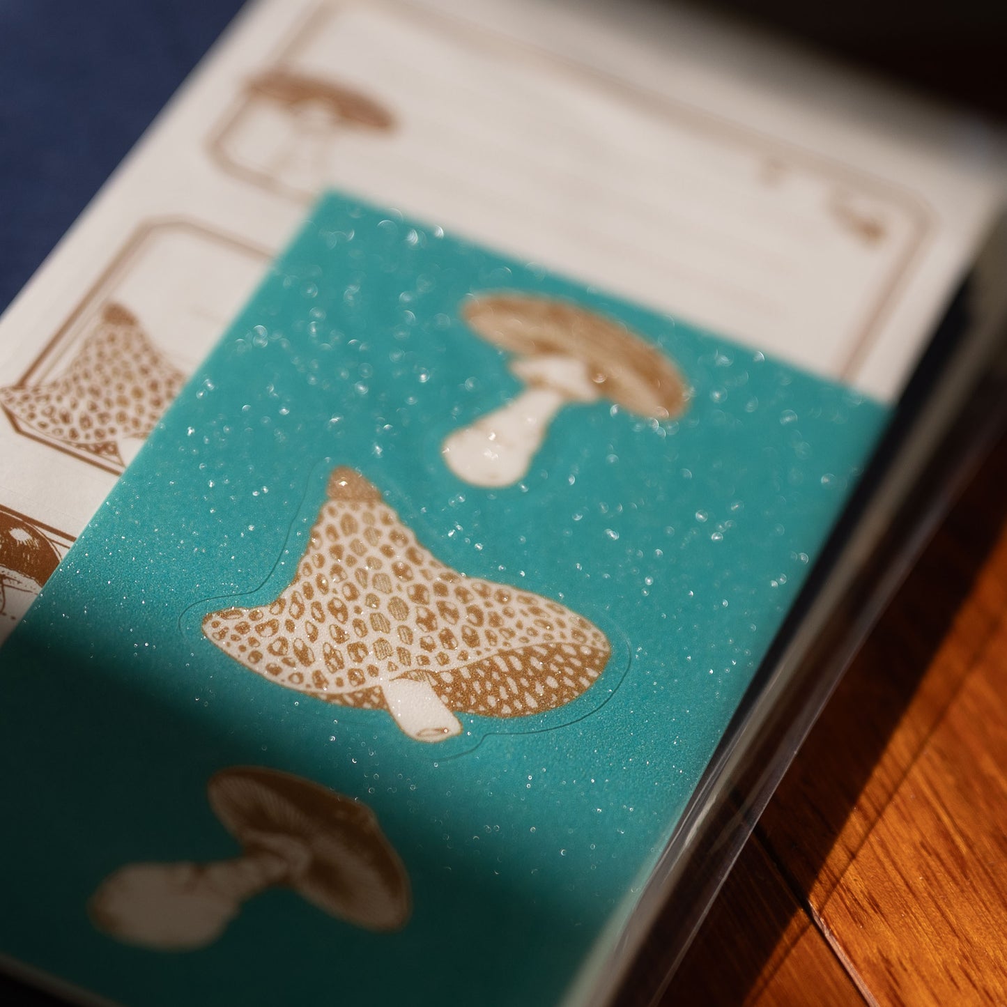 Frame Mushroom Letter Set - Aqua