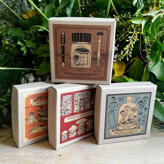 Mushroom House Stamp Set