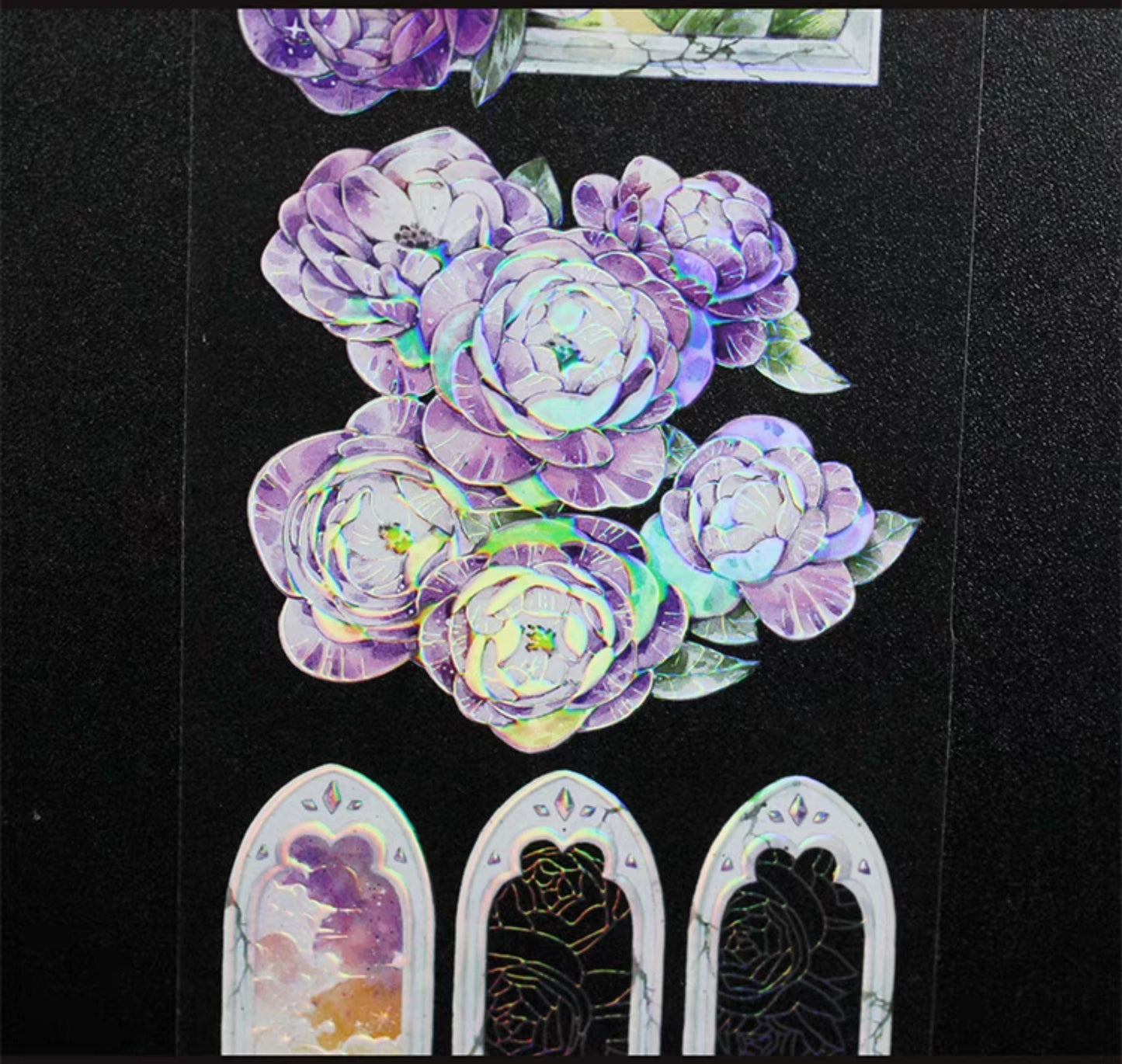 Purple Rose PET Tape