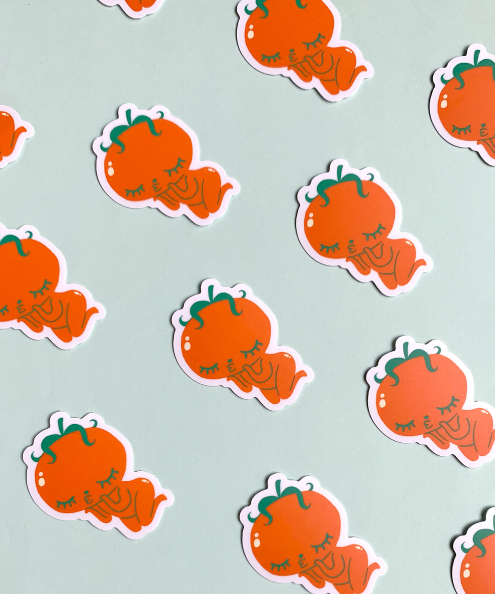 Kissy Tomato - Vinyl Sticker