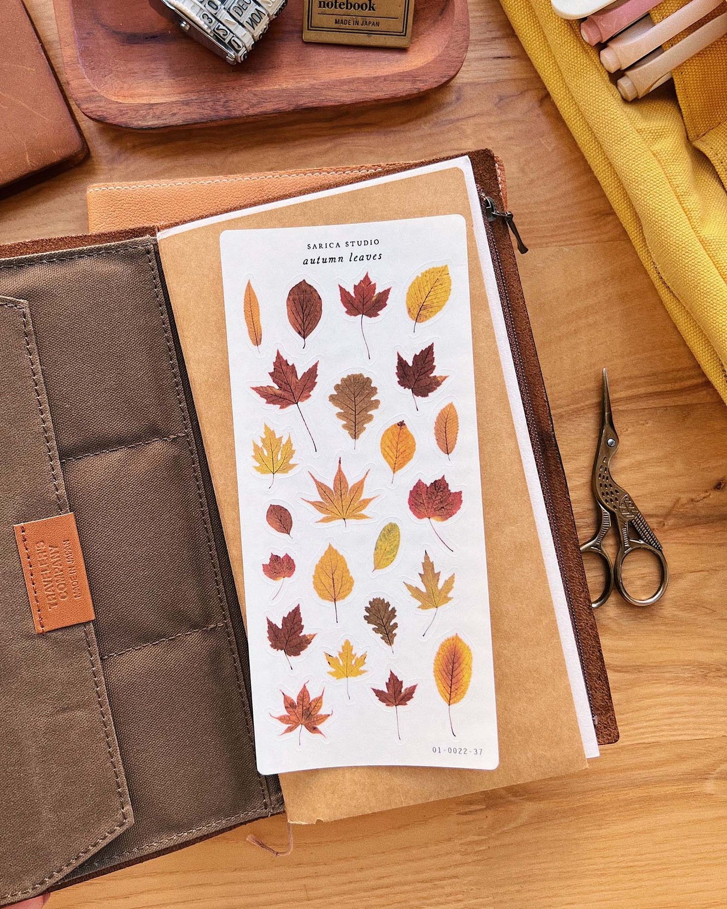 Autumn Leaves Stickers