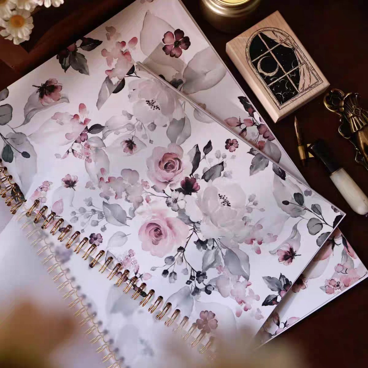 Sticker Release Book A5 - Flower Notes