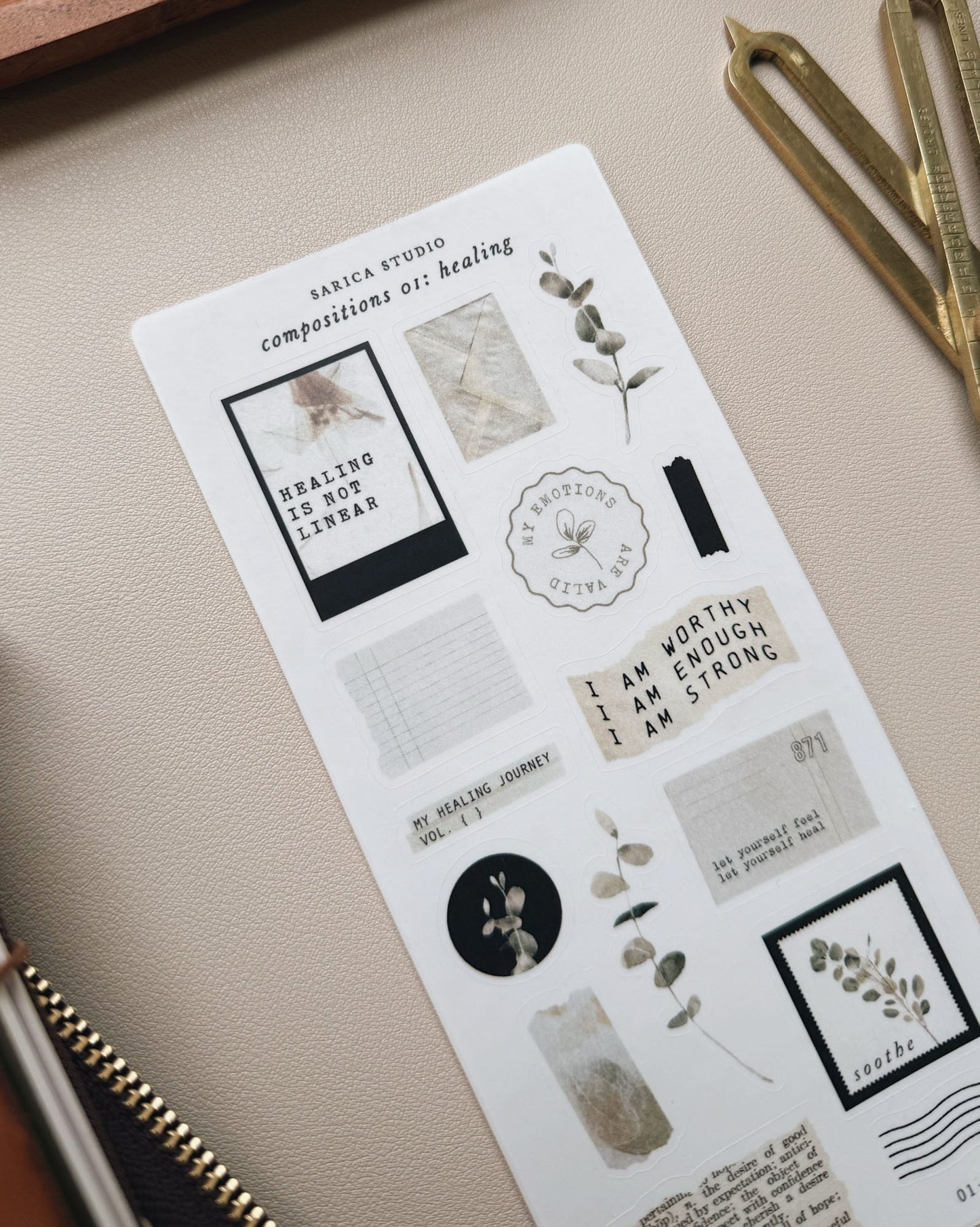 Compositions 01: Healing Stickers