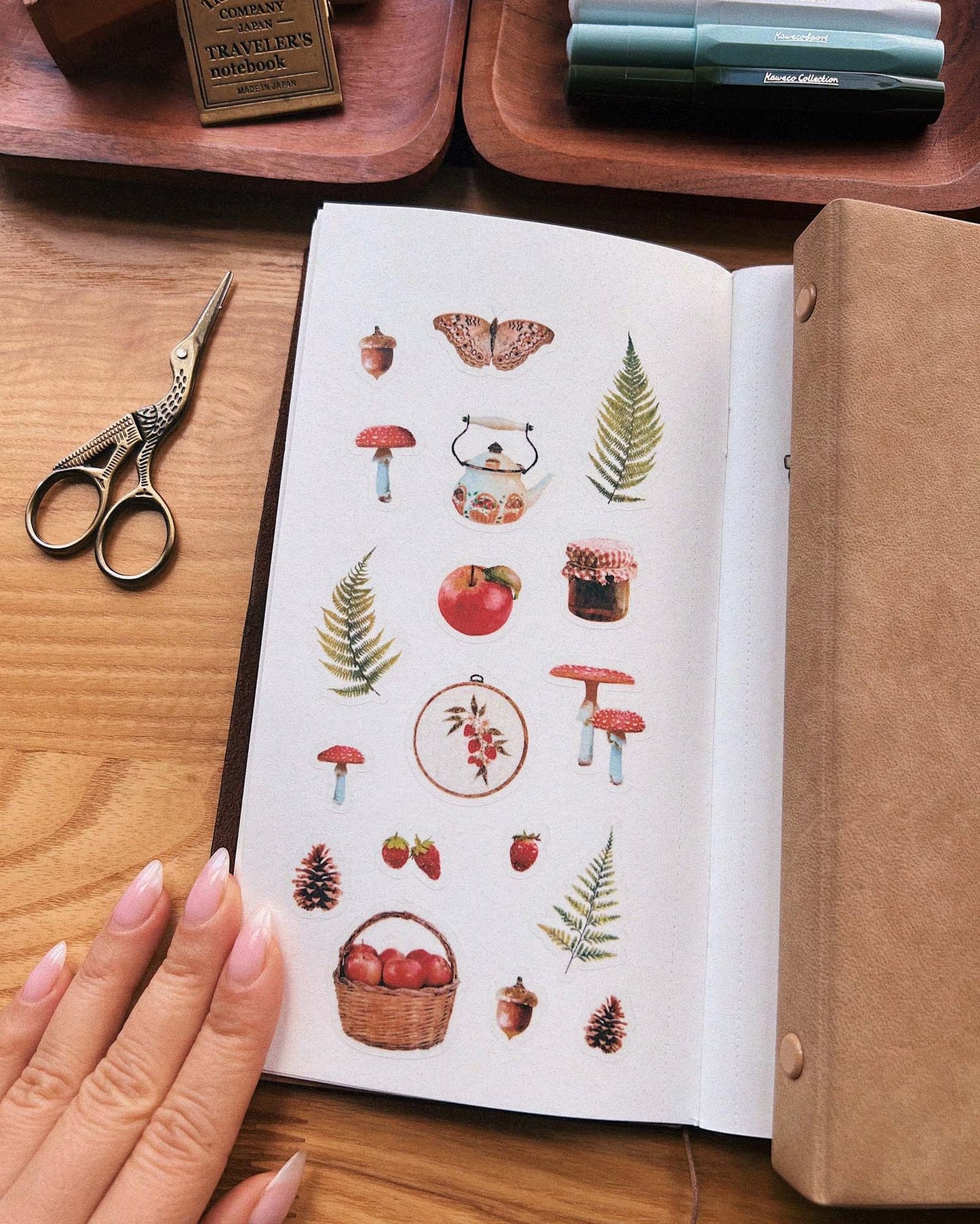 Into the Forest Cottagecore Stickers